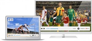 online video player for connected devices