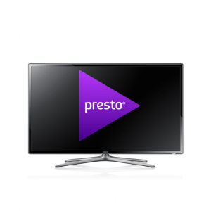 Presto TV black screen