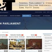Federal Parliament’s Streaming Video Service Pulling Audiences Bigger Than Some PayTV Shows