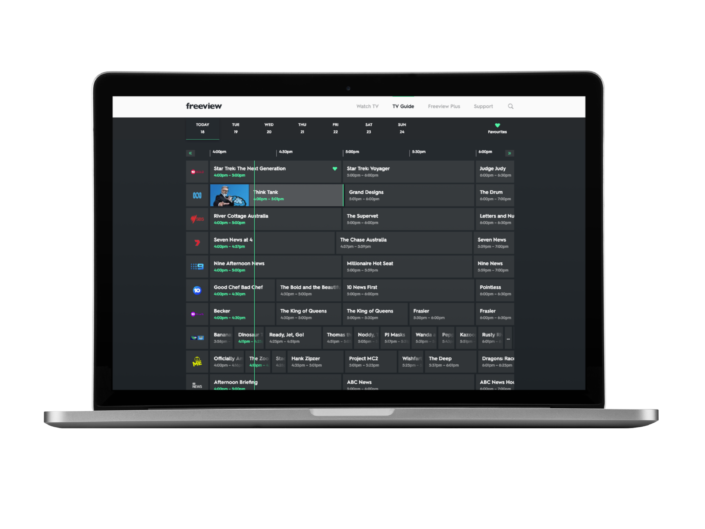 Switch Media - technology partners for Freeview Australia