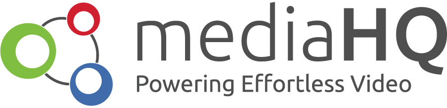 mediaHQ logo original tagline medium