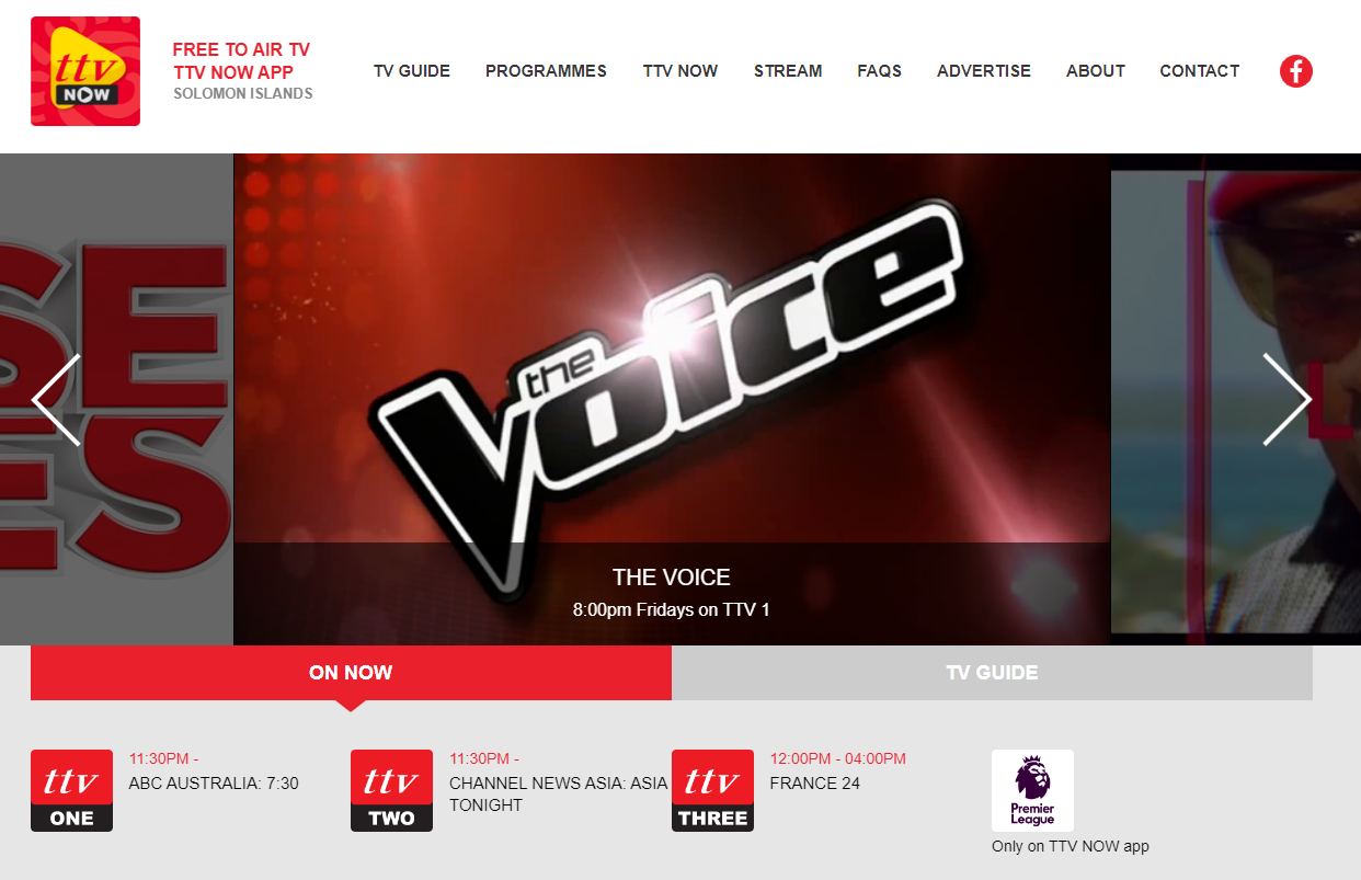 TTV Screen shot Switch Media